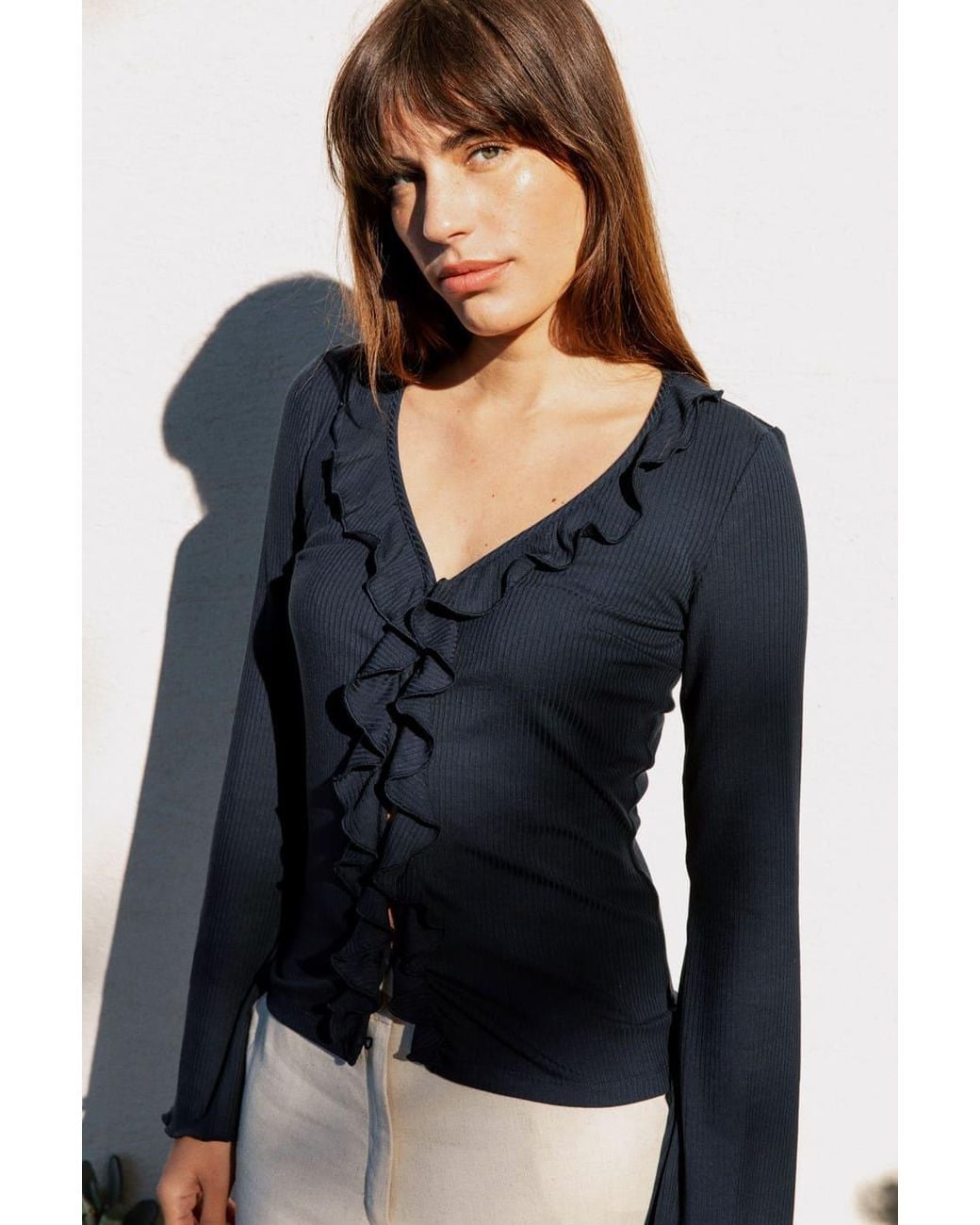 AVANI Apparel Blue Top Pivoine