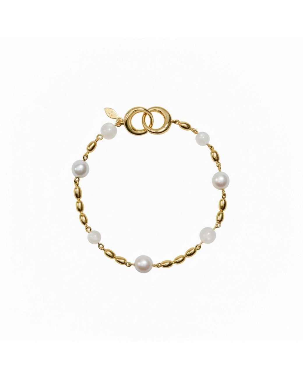 Onia Metallic Oval Zest Bracelet