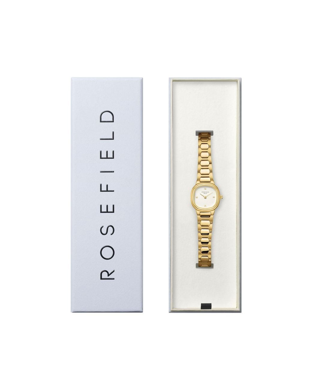 ROSEFIELD Metallic Gaia Xs Watch Creme Dial Roman Indexes