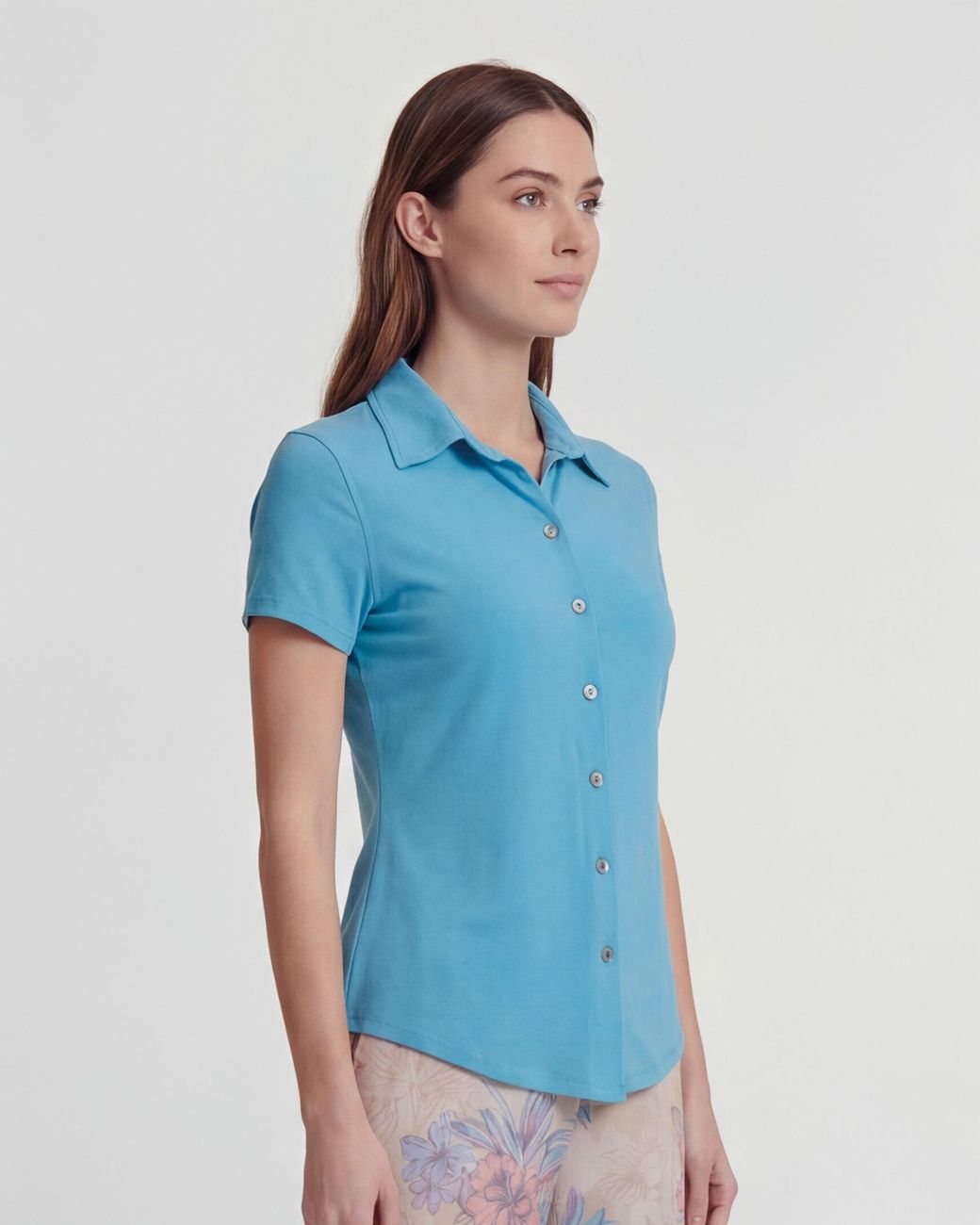 Lords of Harlech Blue Shelley Shirt