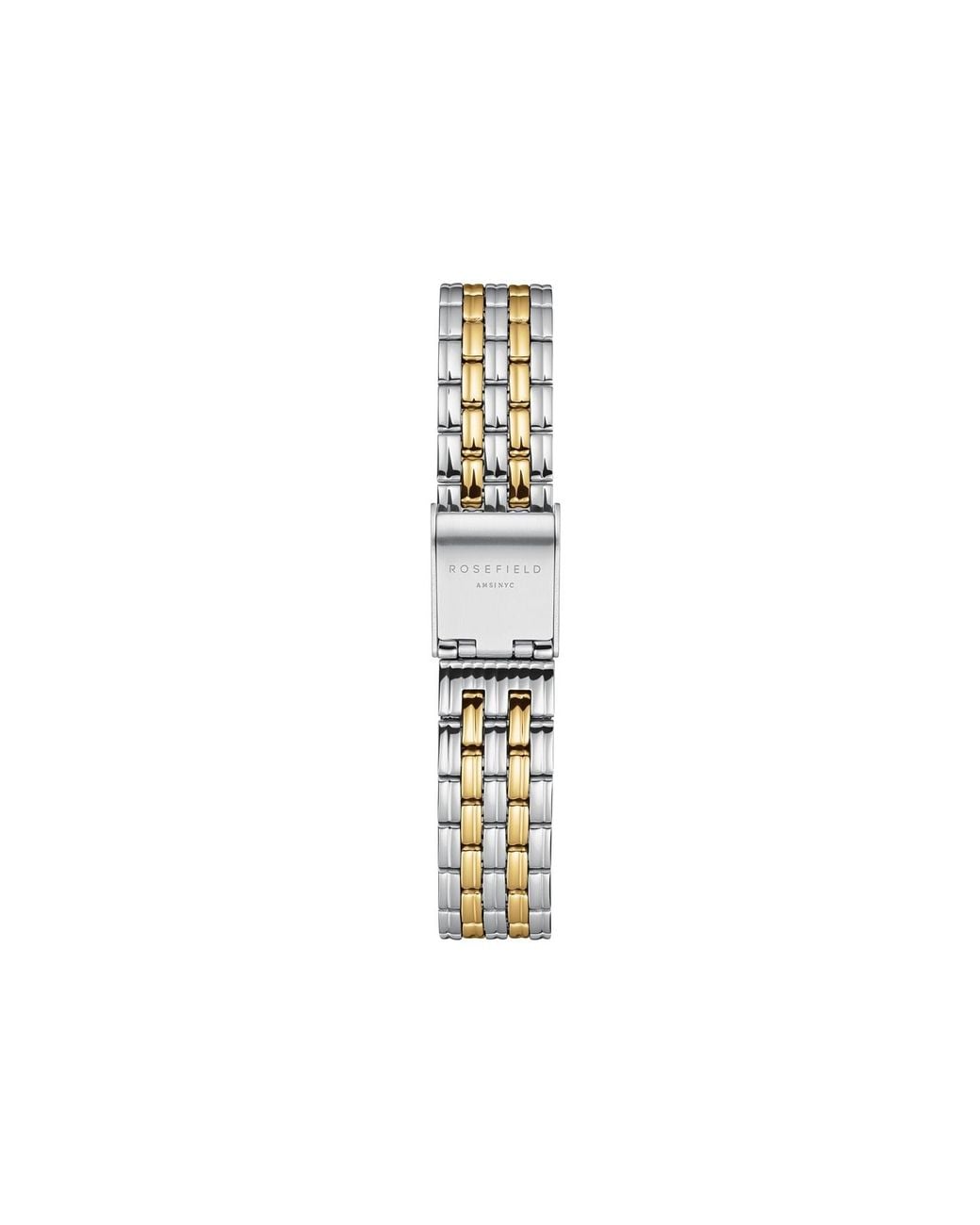 ROSEFIELD Metallic Muse Dial Two Tone Bracelet Watch