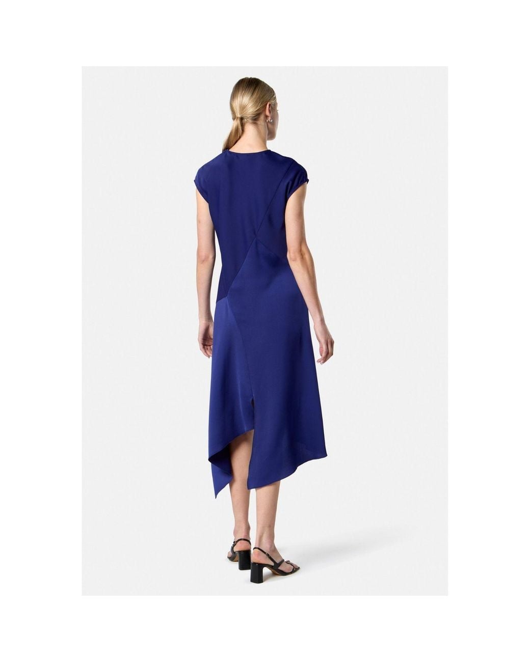 Helen Mcalinden Blue Carmin Ink Dress
