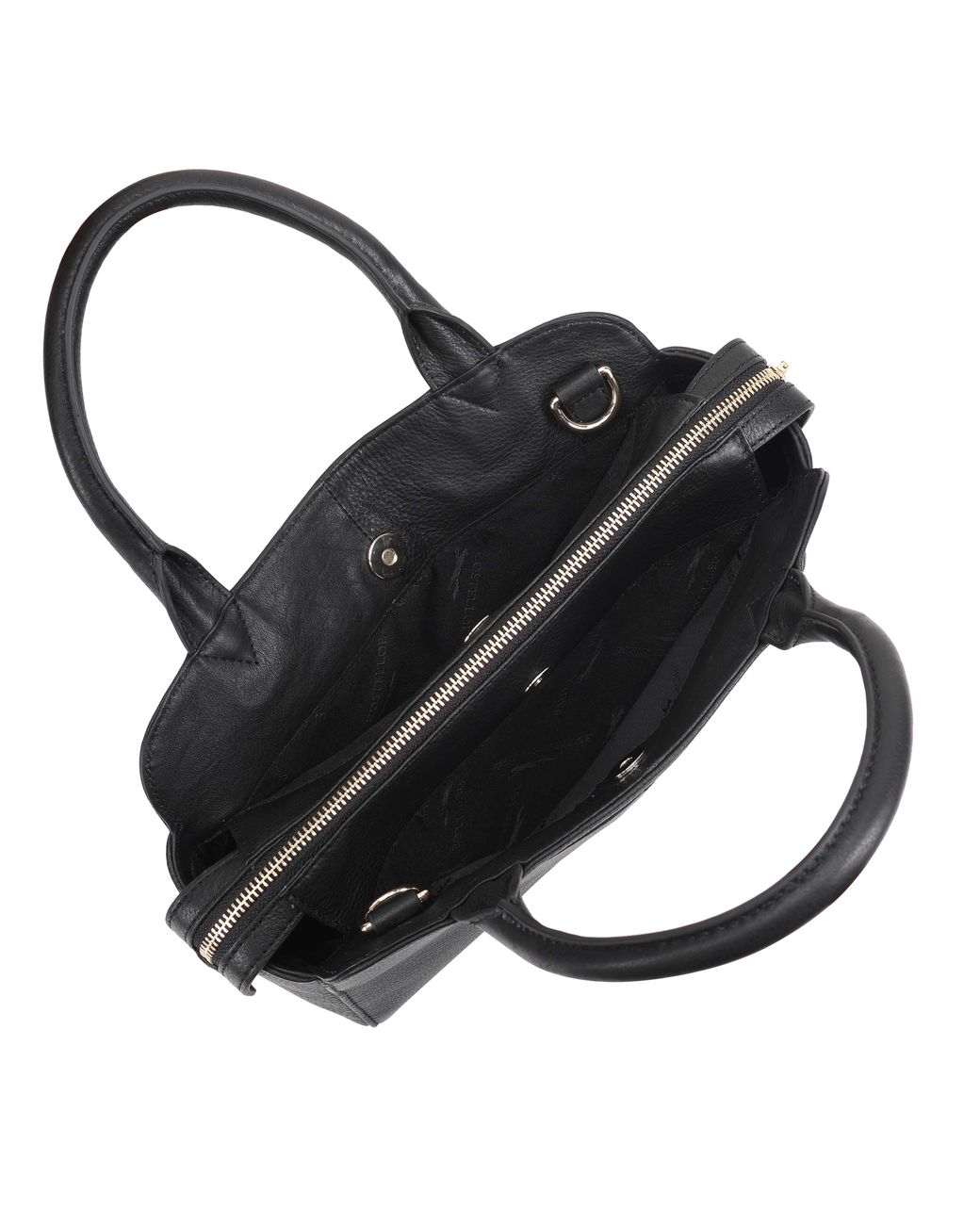 Paul Costelloe Black Giselle Leather Crossbody Bag