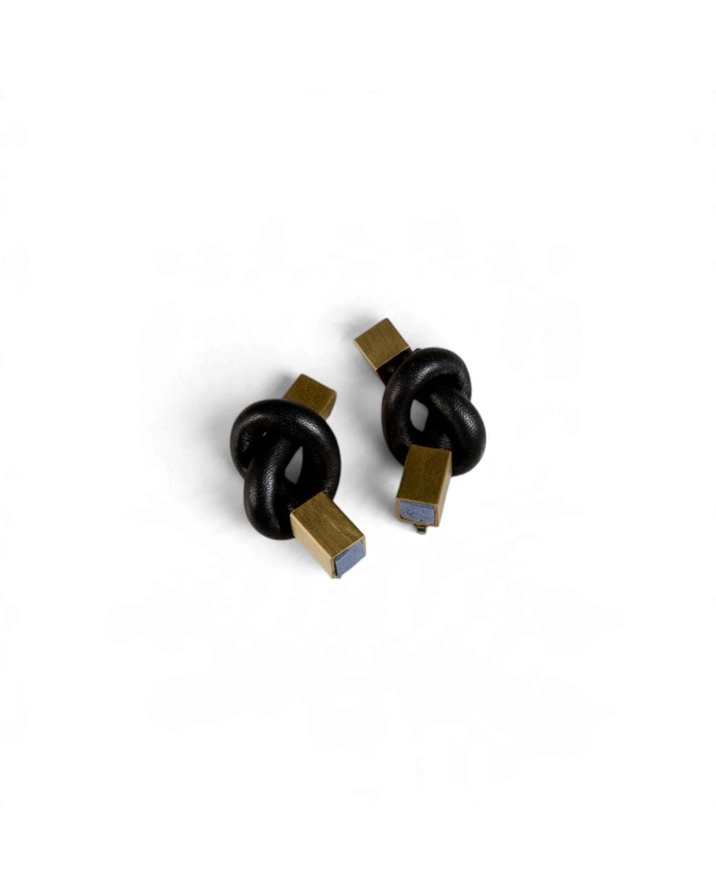 Svetlana Vukov Black Knot Earrings