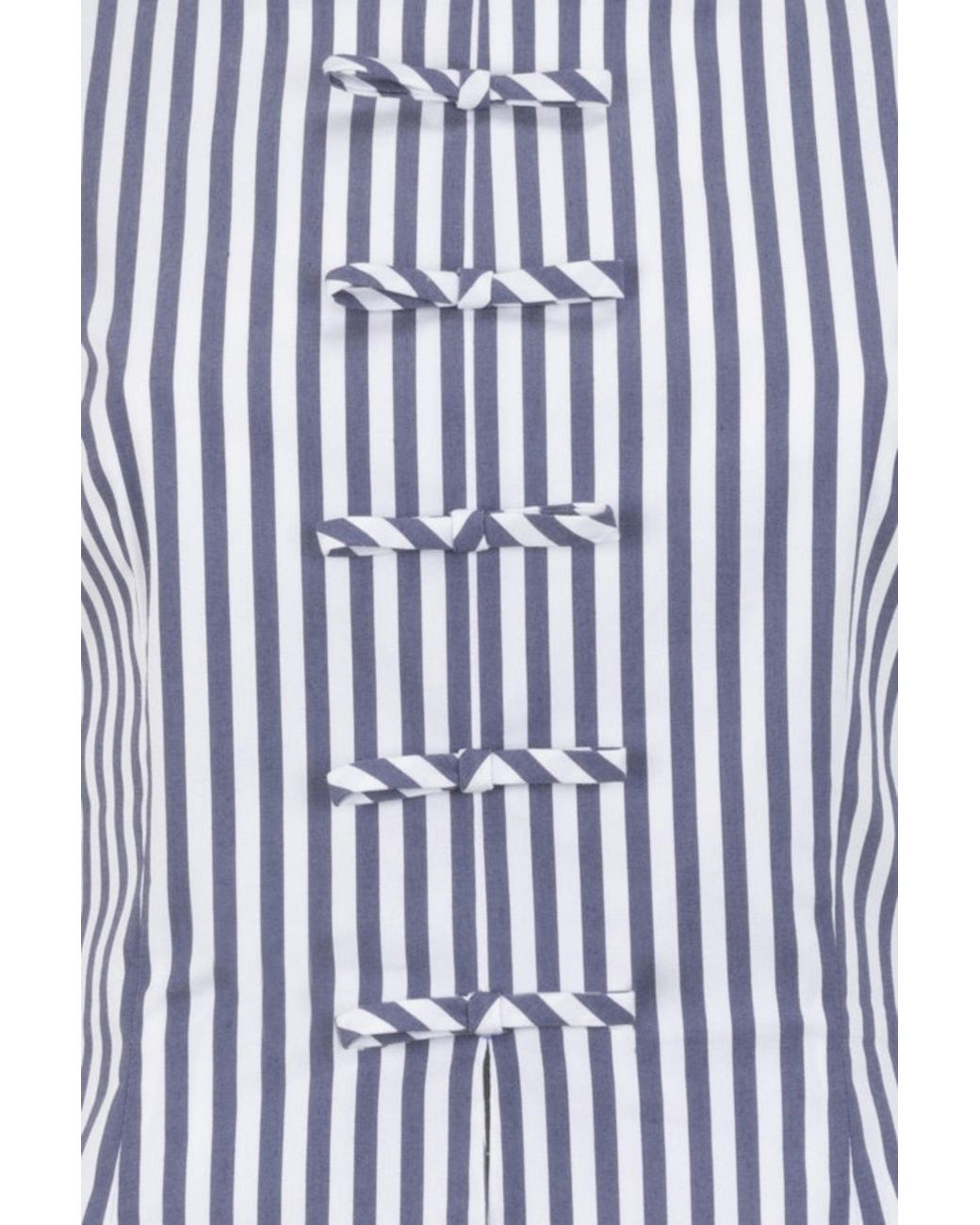Exquise White Emberly Spaghetti Bustier Blouse- Multi Color
