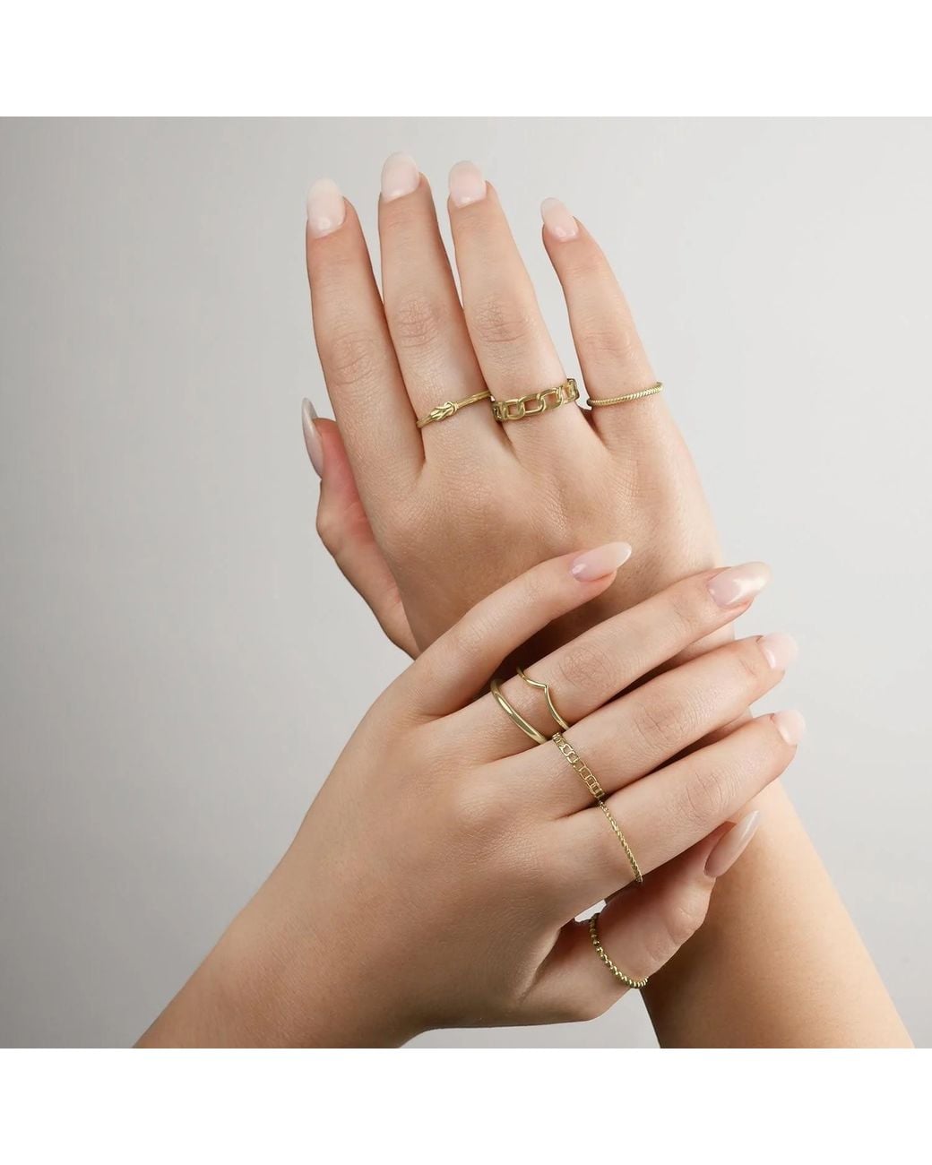 Von Treskow Metallic Octa Ring