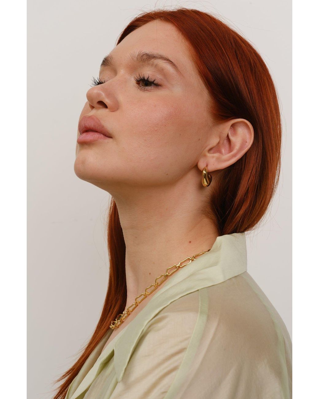 Zynnia Collective Metallic Fluid Hoops