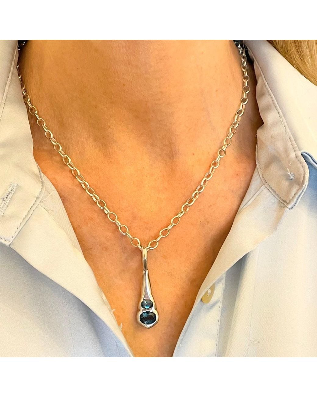 Amy Delson Jewelry Blue Olivia