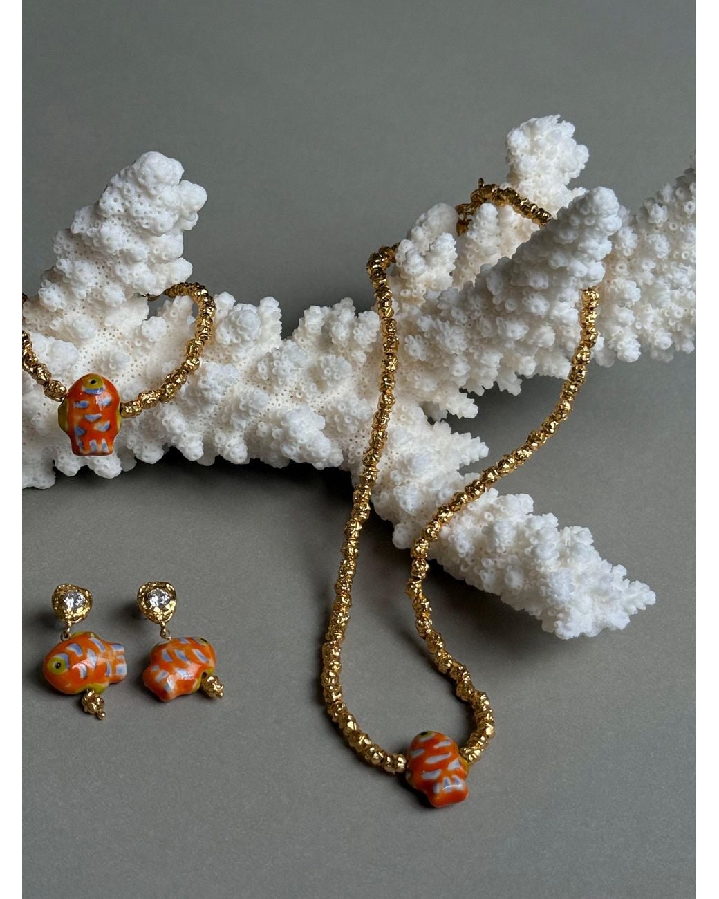 Amber Sceats Metallic Azurefin Fish Bracelet