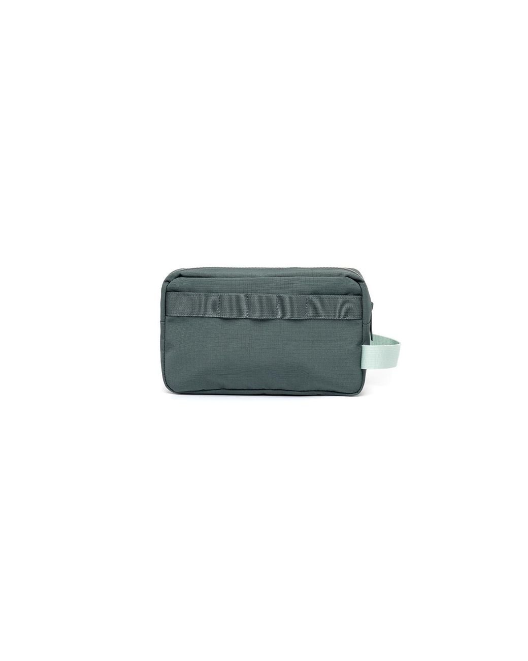 Lefrik Green Kei Lithe Washbag Laurel for men