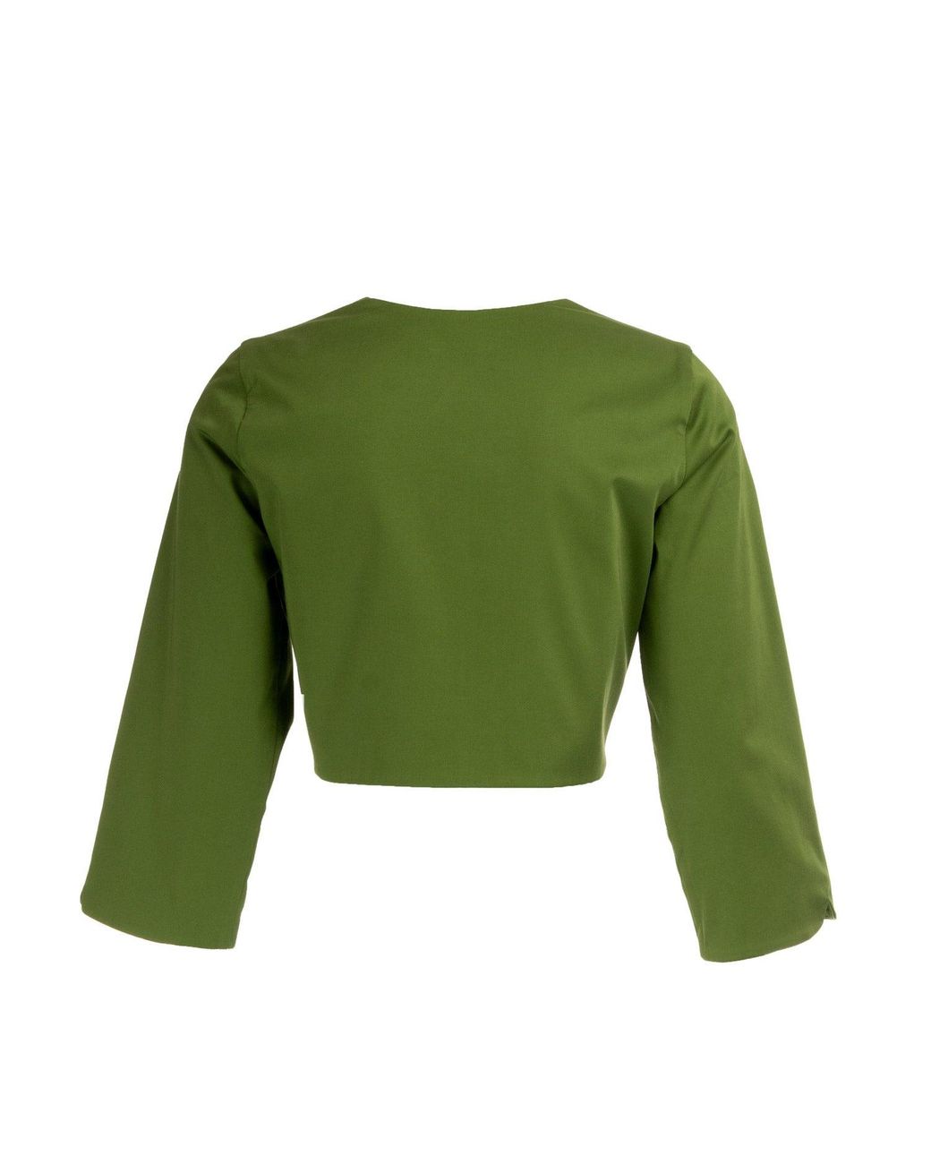Sofia Tsereteli Green Bolero Jacket