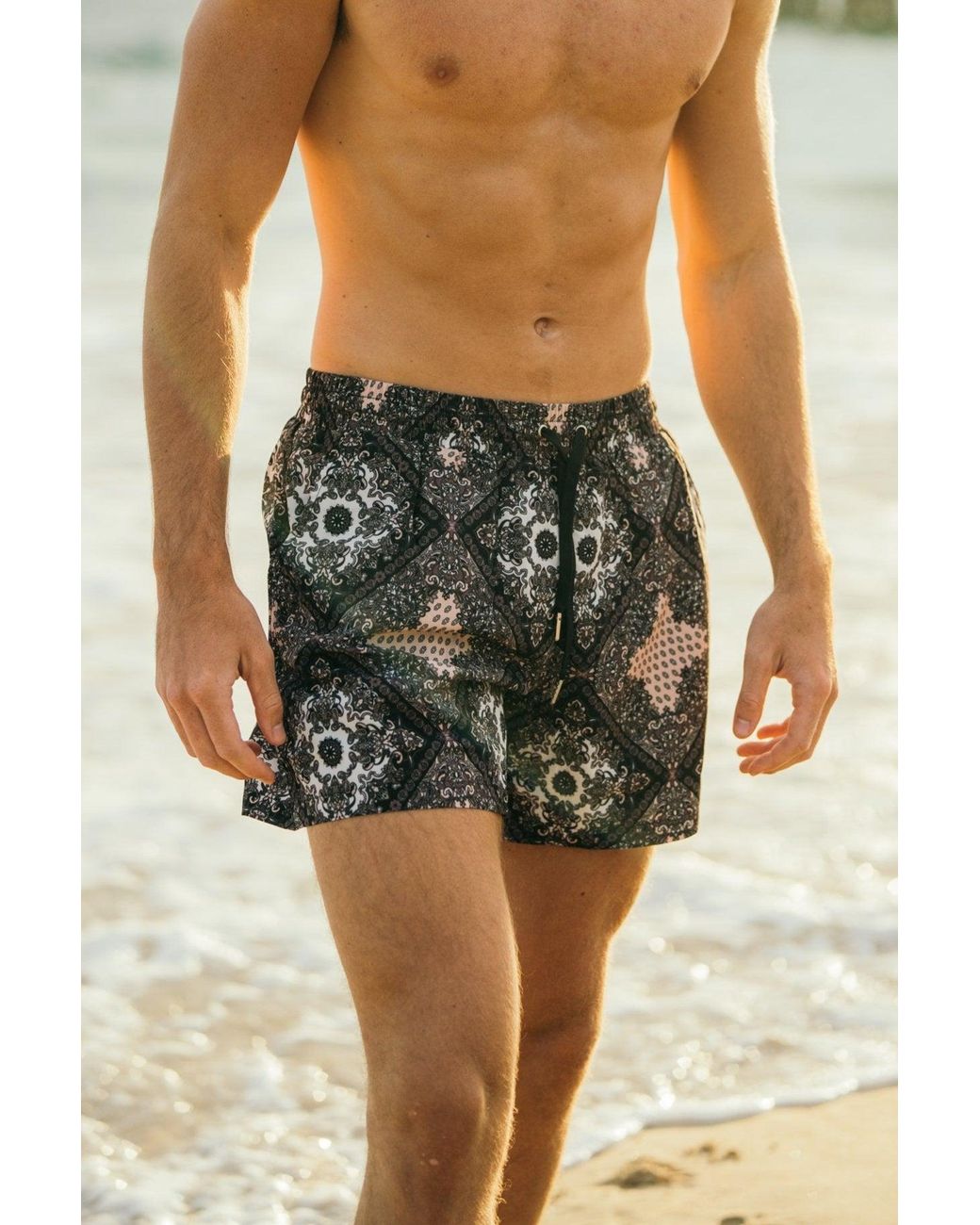IVY SWIMWEAR Brown Hudson for men