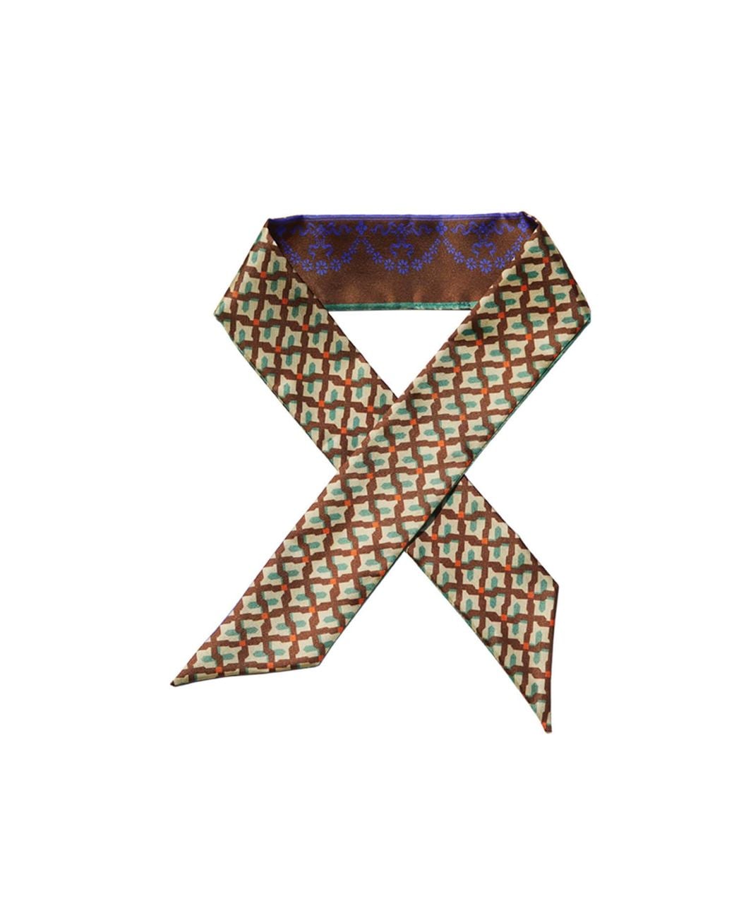 Ana Maison Multicolor Pleasant Retro Twilly Scarf