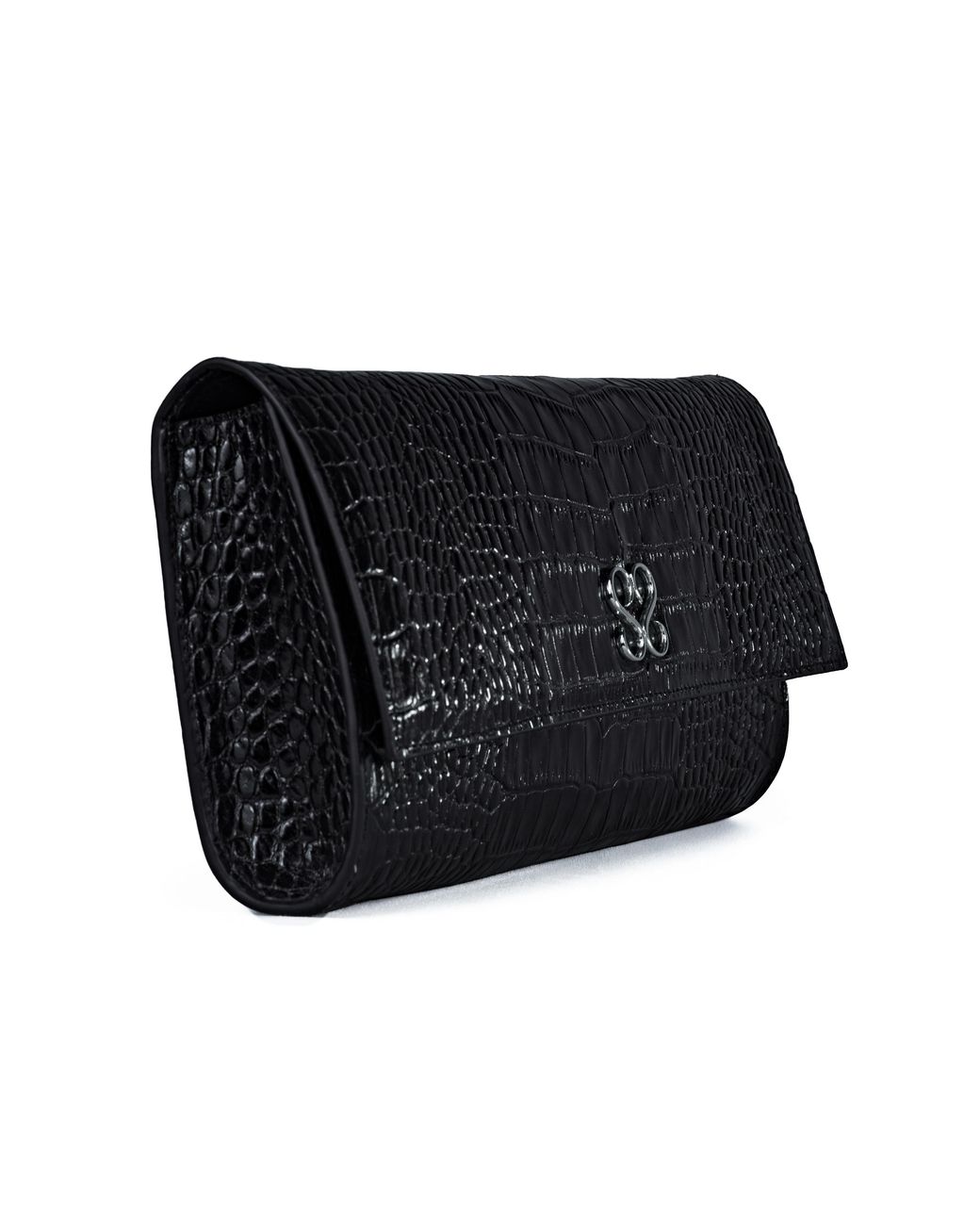 Stessa by Sarah Black The Valentina Croc Clutch
