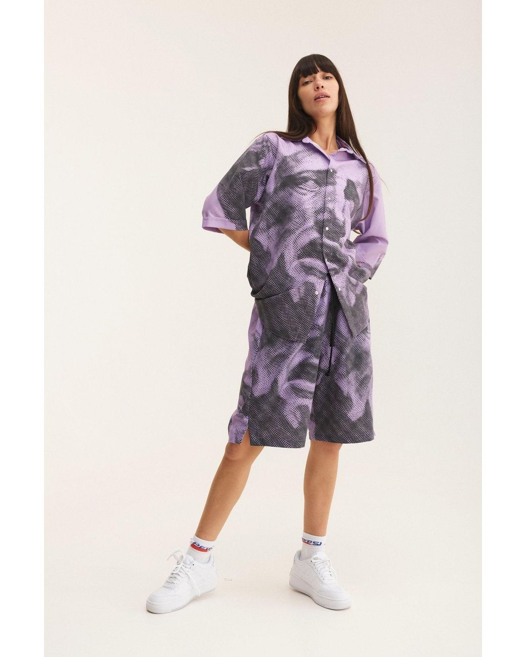 mysimplicated Purple Short Sleeve Shirt