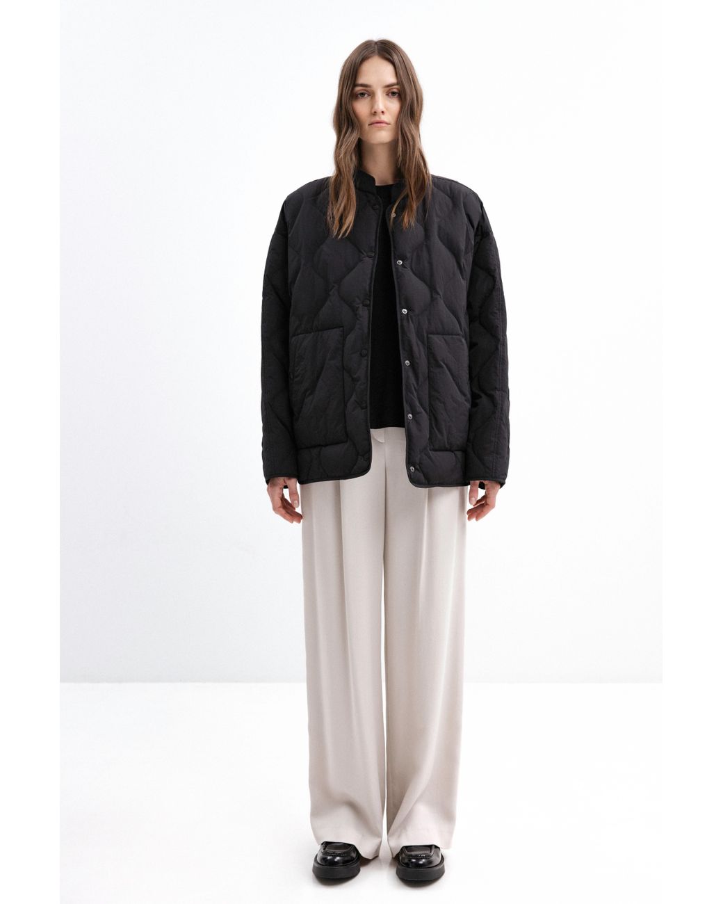 InAvati Blue Oversized Down Jacket