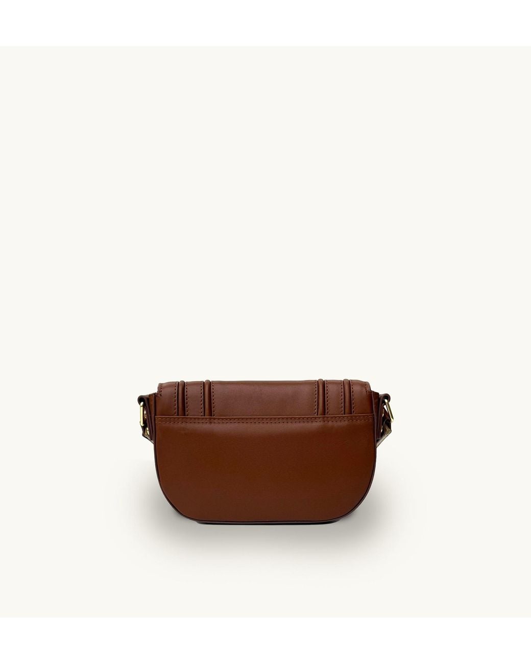 Apatchy London Brown The Mimi Tan Leather Bag
