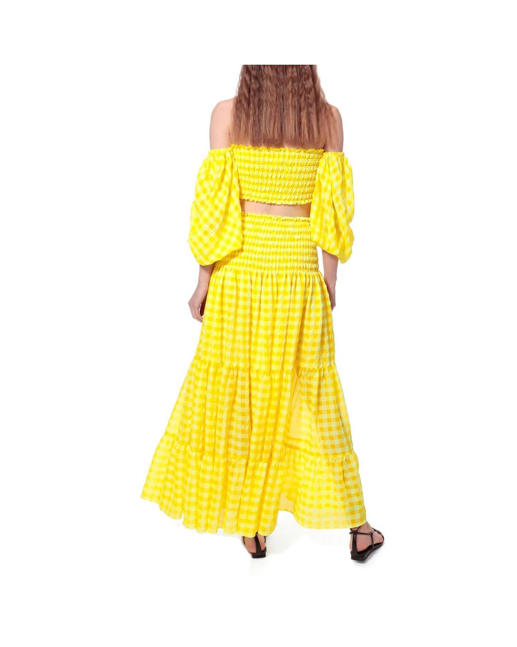 AGGI by HALEWSKI Ibbie Sun Kissed Yellow Top