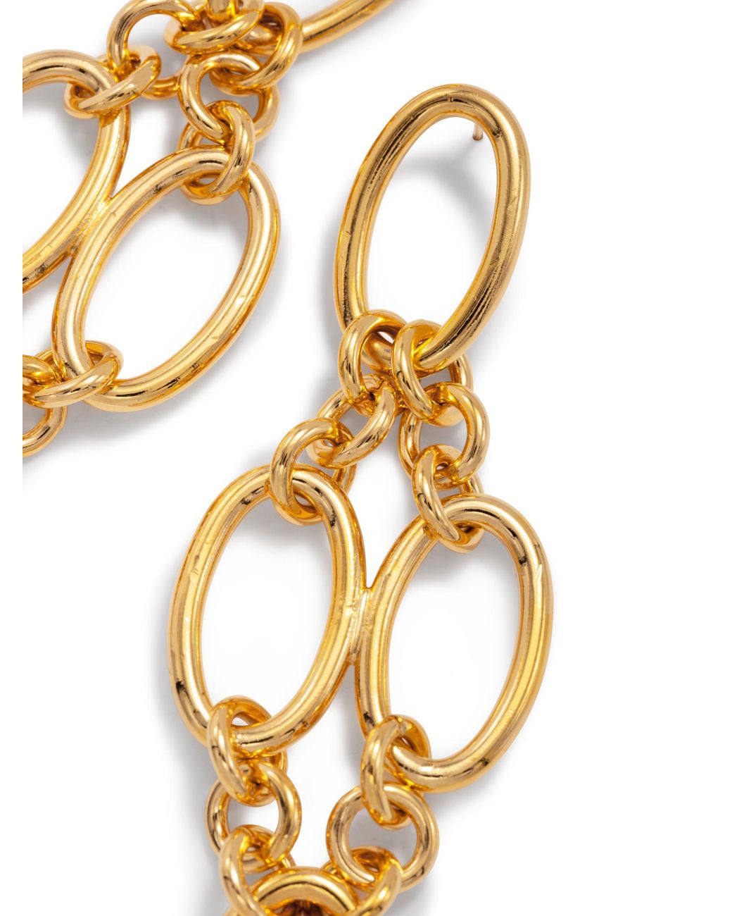 Jaredjamin Metallic Ophelia Drop Post Earrings