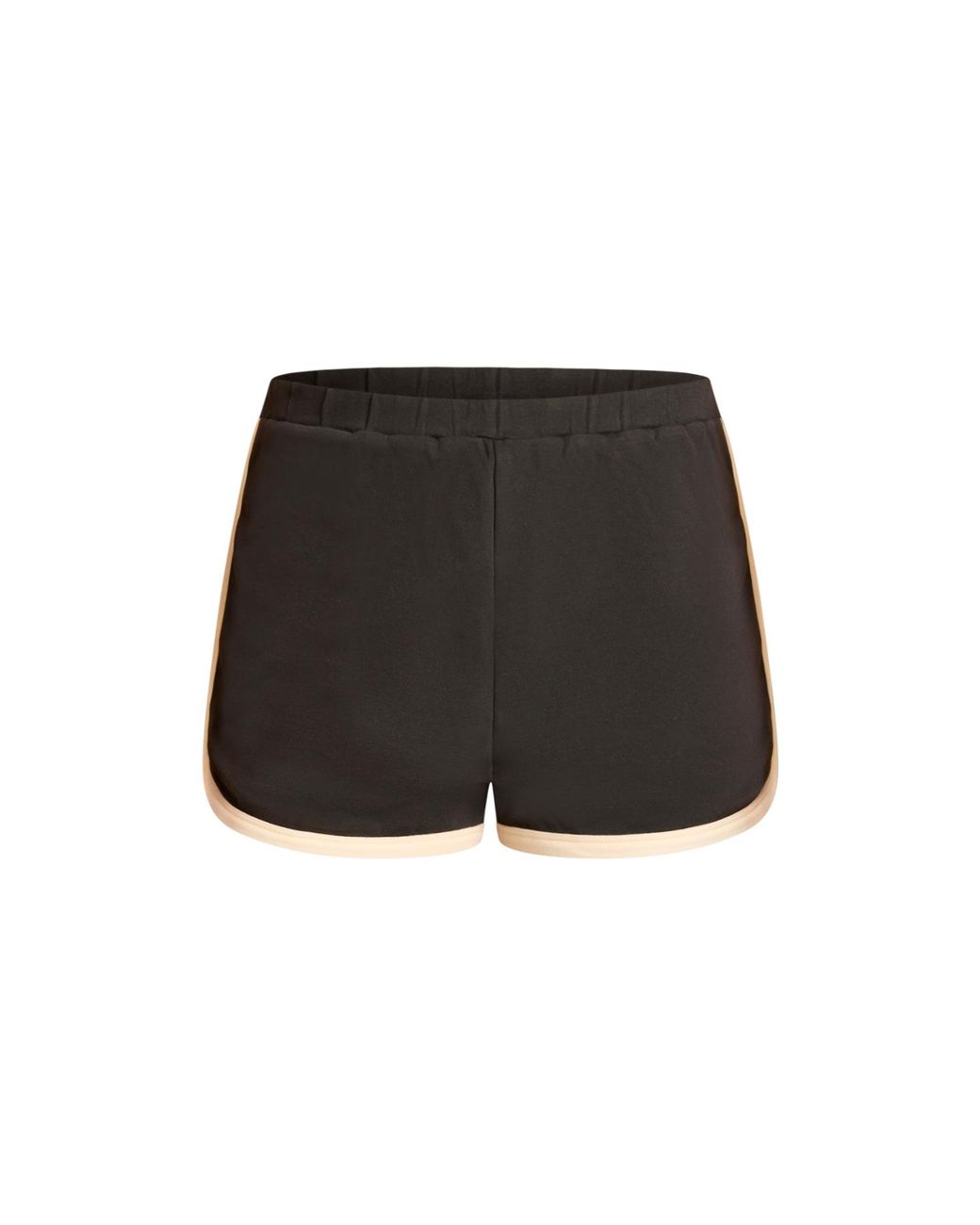 Known Supply Black Piped Athletic Shorts