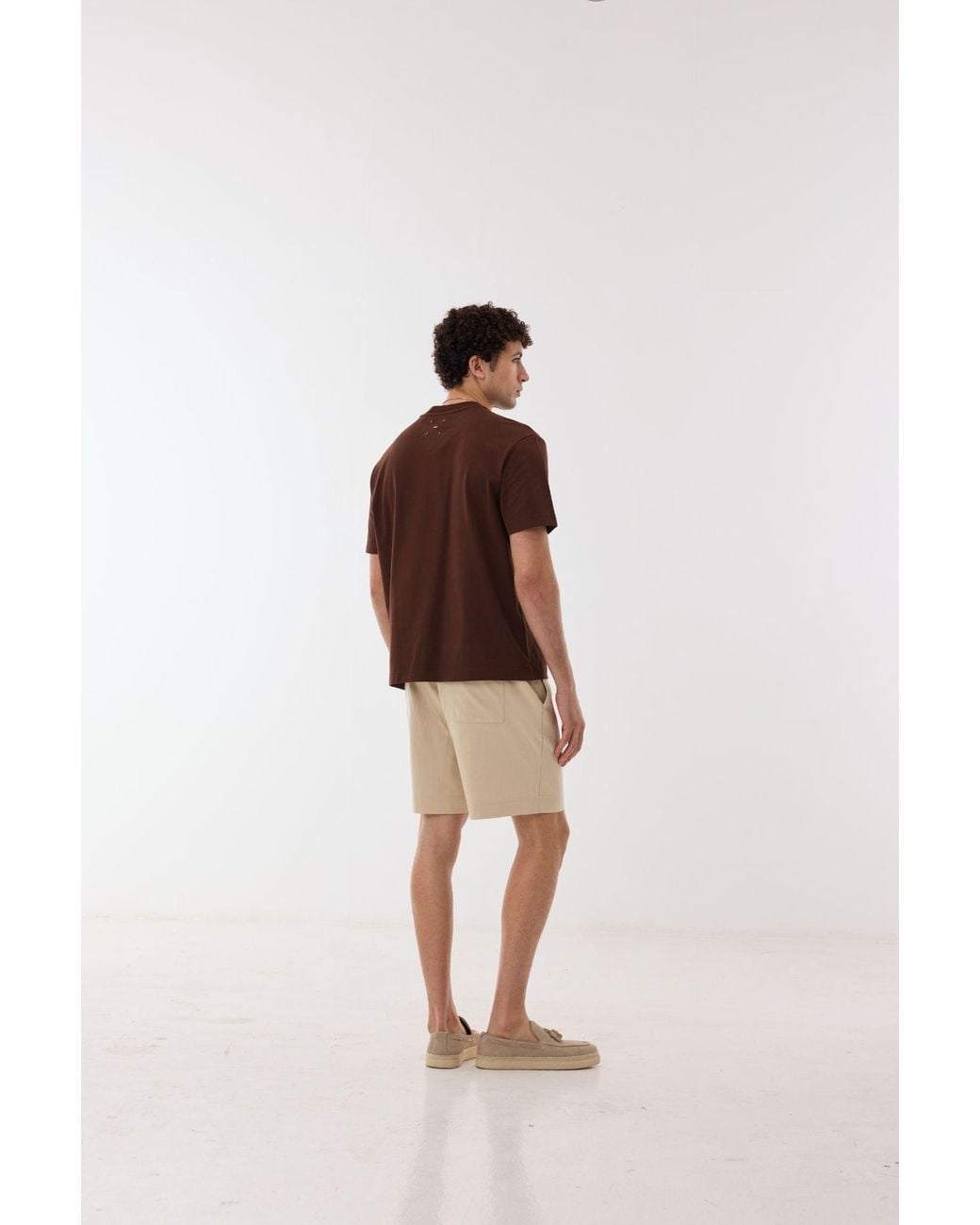 Ashita Fernandes Brown Soren T-Shirt for men