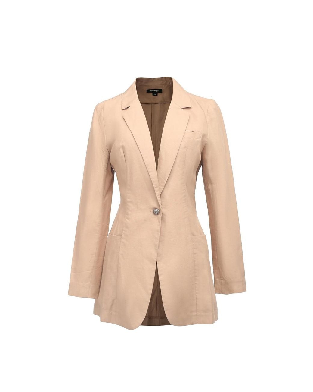 Smart and Joy Natural Tailored Blazer Jacket
