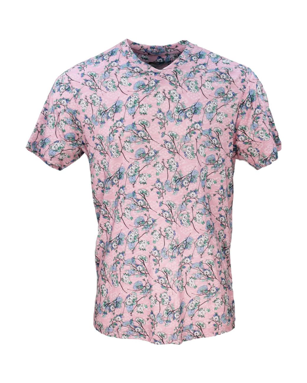 Lords of Harlech Pink Maze Blossom Canvas for men