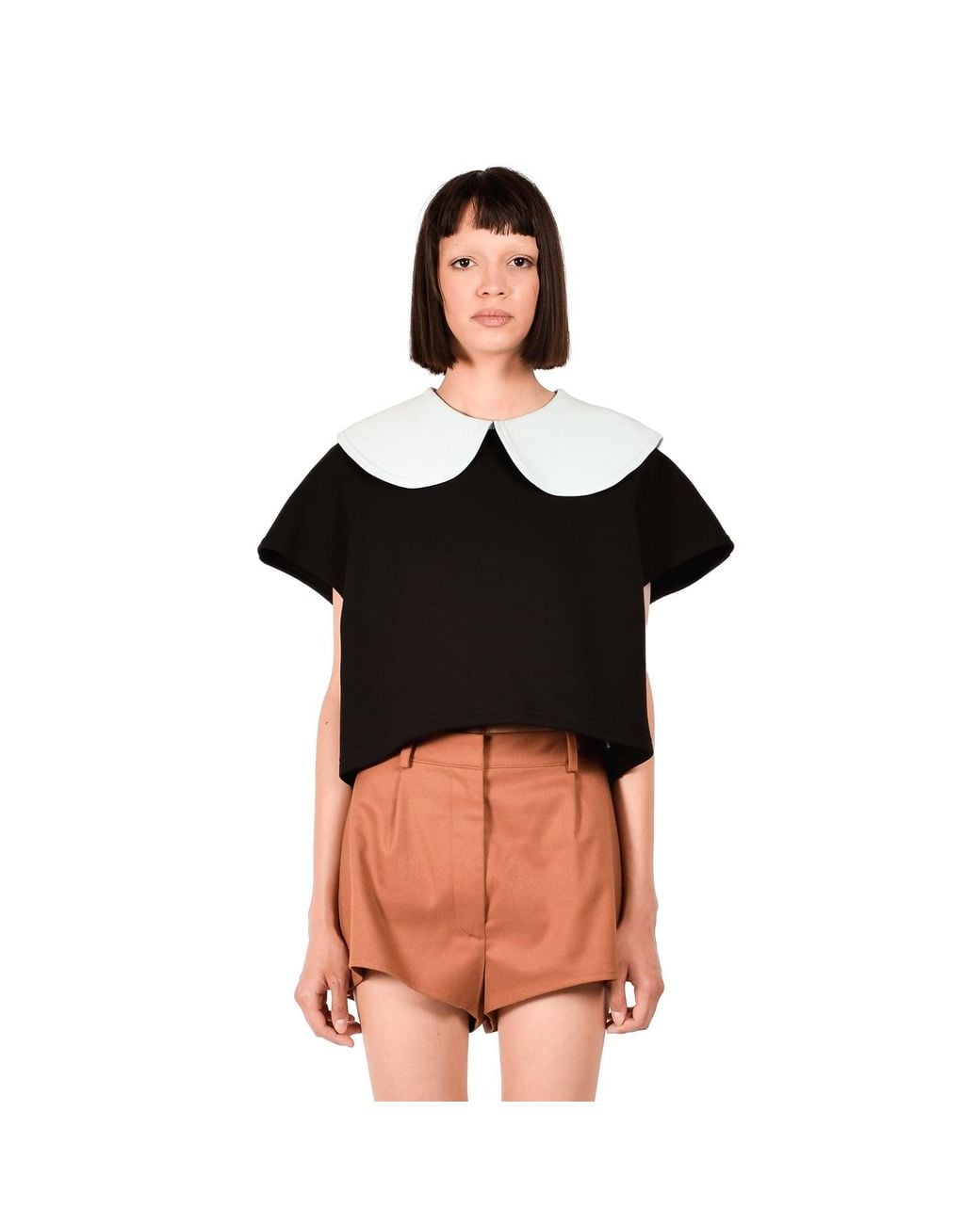 Ioana Ciolacu Black Orchid Top