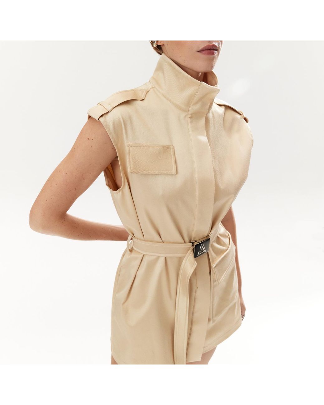 Mirimalist Natural Neutrals Eli Cargo Dress