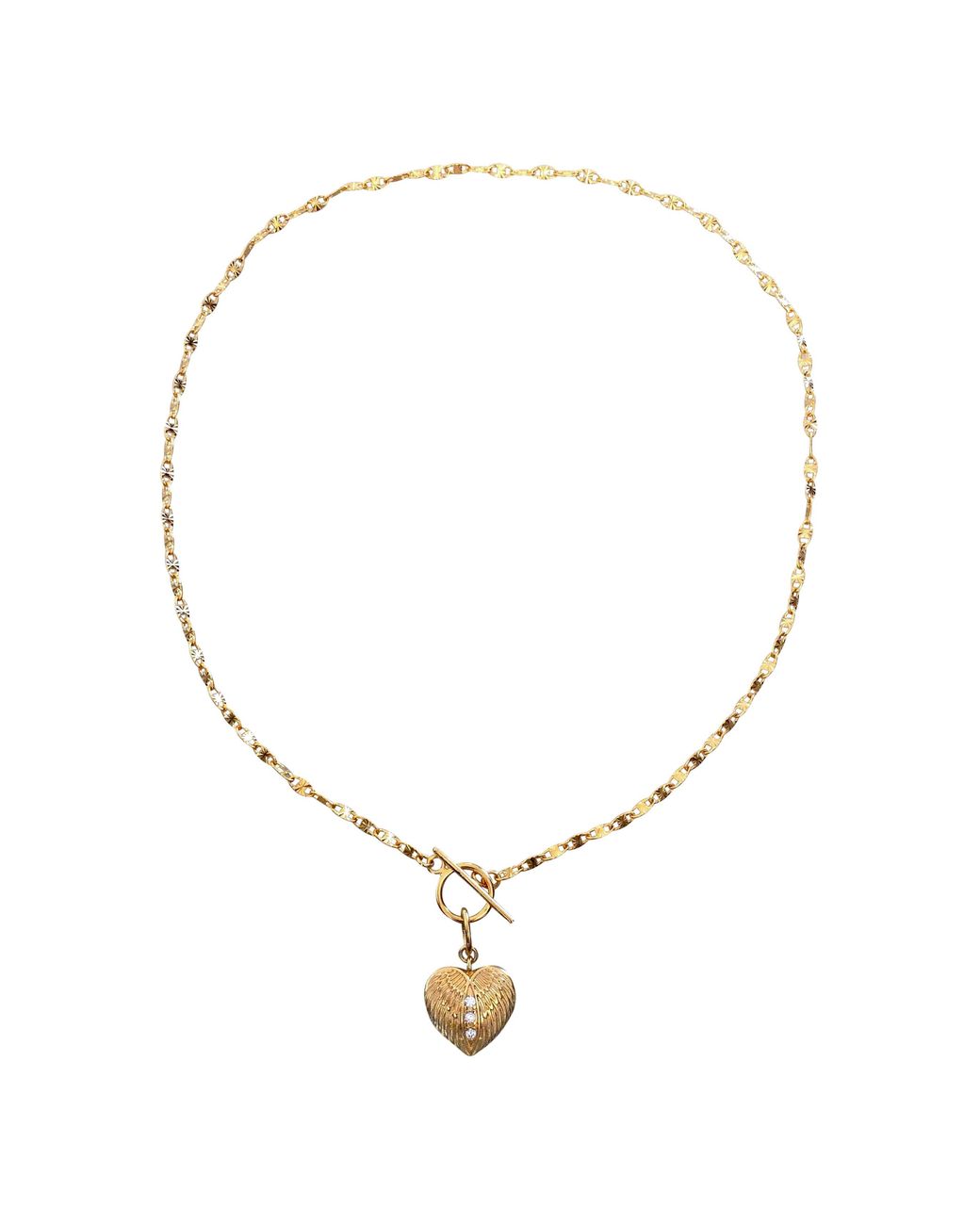 IN CAUDA VENENUM Metallic Milo Necklace