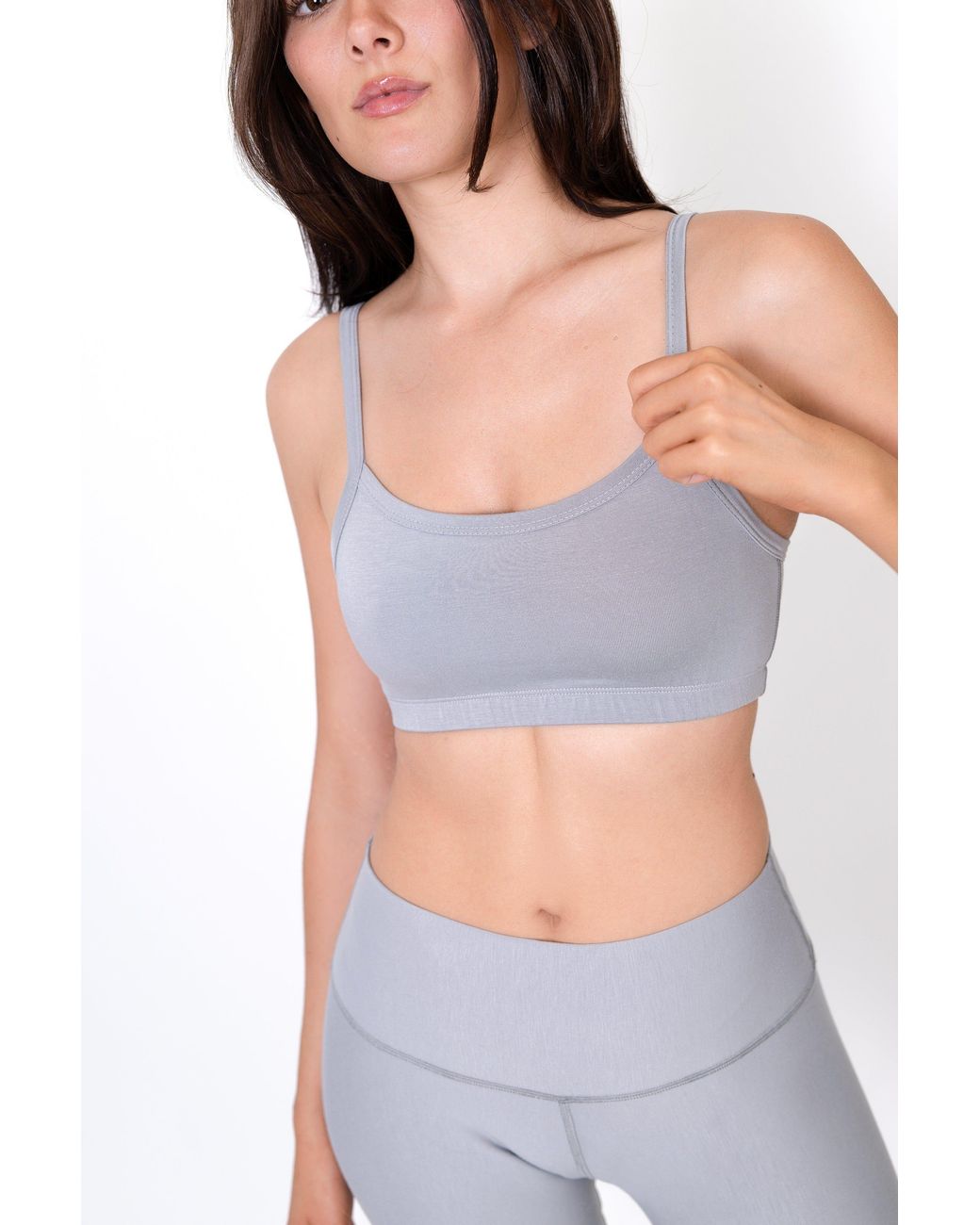 On/Off Essentials Gray The Form Bra
