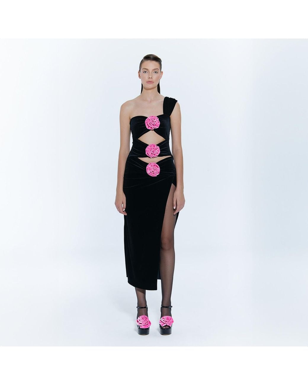 Nur Karaata Black Belmond Dress