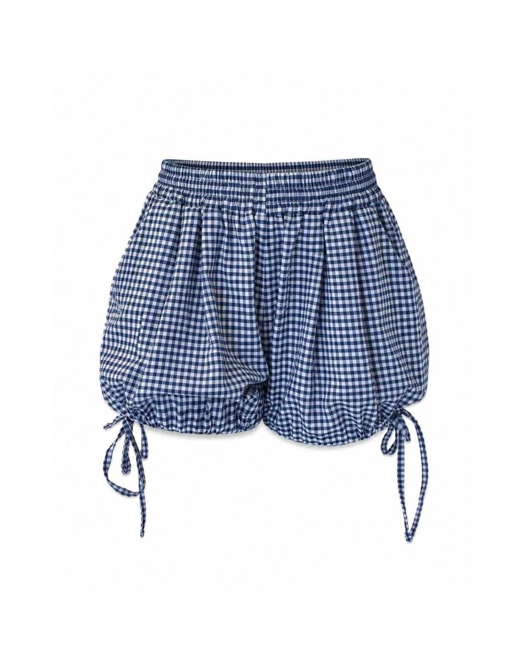 Mind Traveler Blue Short Marina Vichy Marino