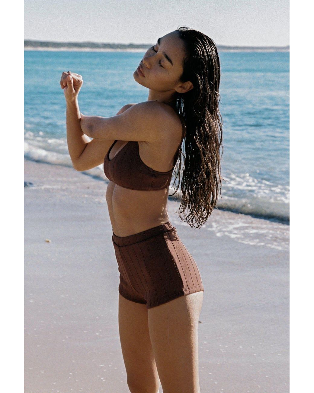 Floating Swim Brown Katakolon Short