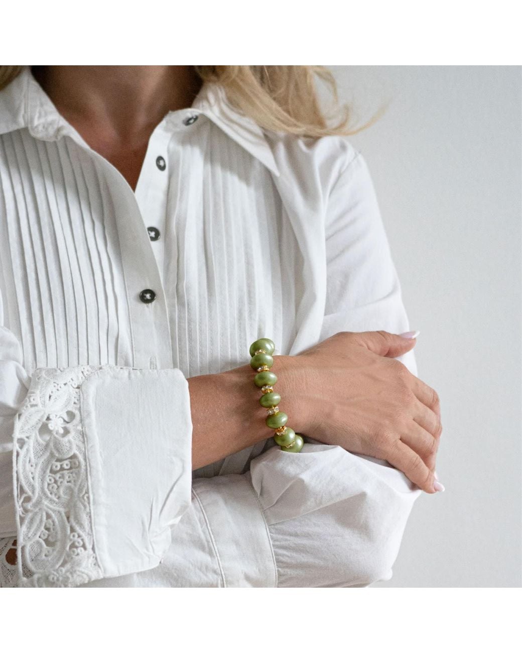 Saule Label Metallic Mika Bracelet