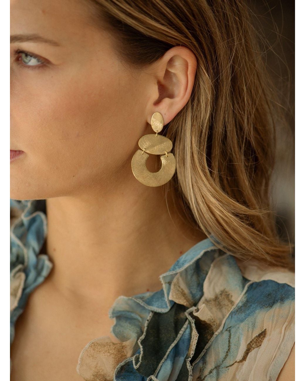 Marcia Moran Metallic Juna Earrings
