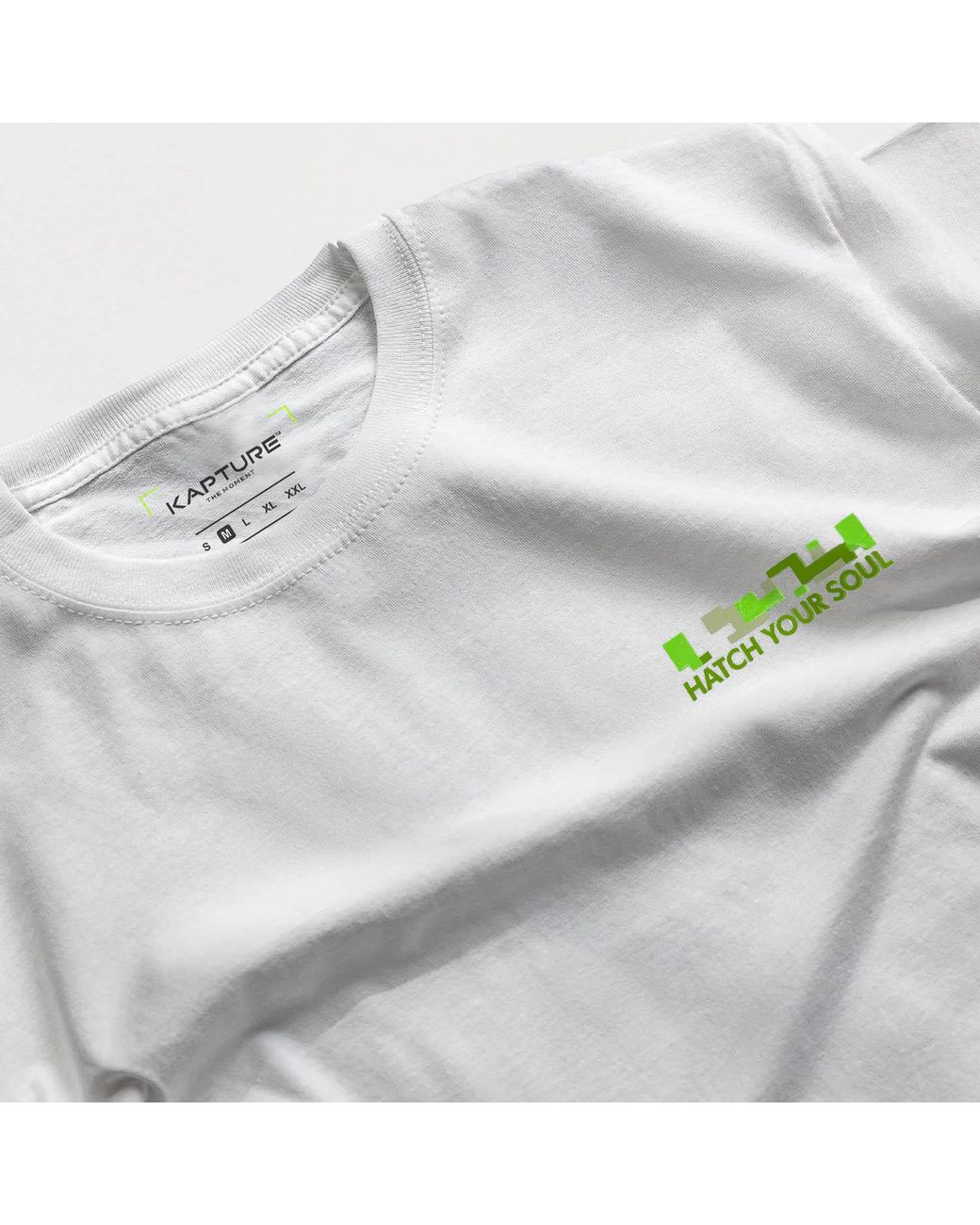 Kapture White Hatch Your Soul Printed Tee for men