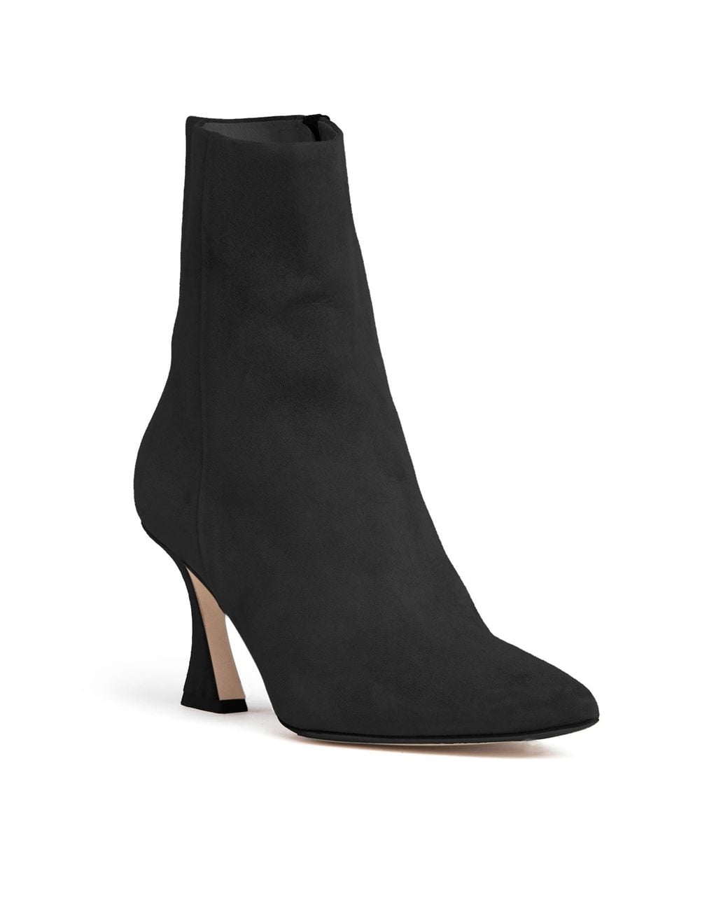 Beautiisoles by Robyn Shreiber Made in Italy Blue Soraya Ankle Bootie Comfortable Medium Heel Dressy For Work & Evening