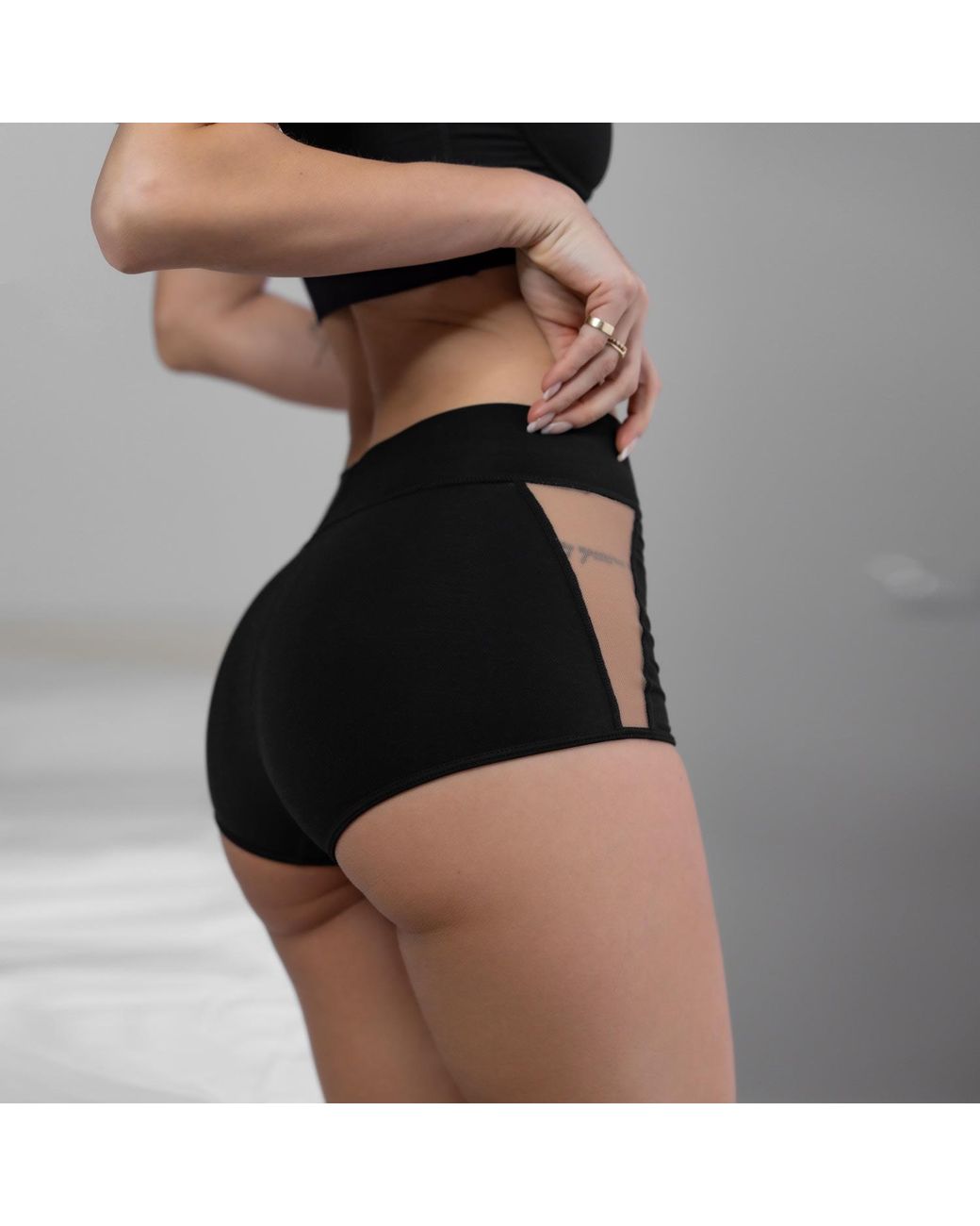 MONIQUE MORIN LINGERIE Blue Core Shorty