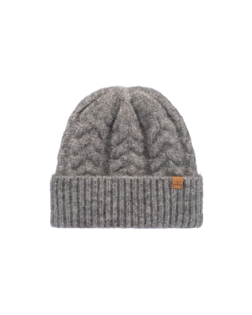 Norbron Gray Wainy Beanie
