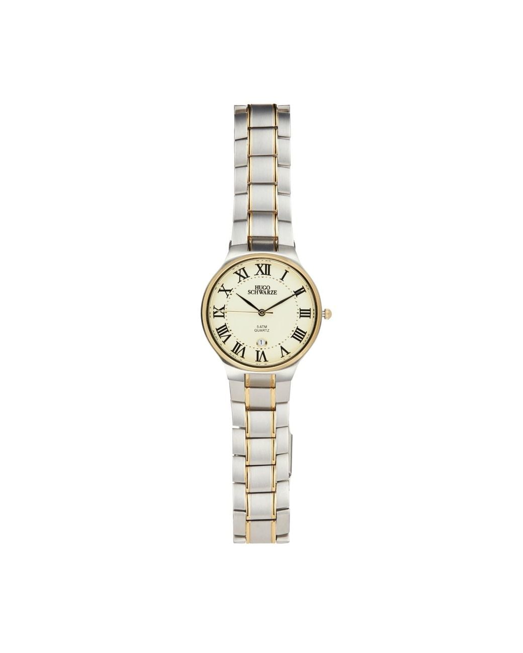 Bermuda Watch Company Metallic Hugo Schwarze Kahlo And Bracelet Watch for men