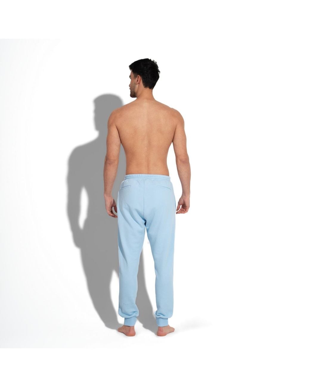Maison Tangerine Blue Cloud Baby Premium Cotton Sweatshirt & Joggers Tracksuit Set For