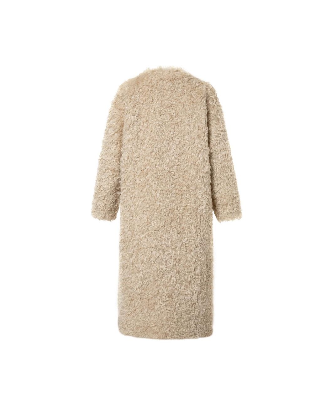 Jakke Natural Neutrals Arc Lines Coat
