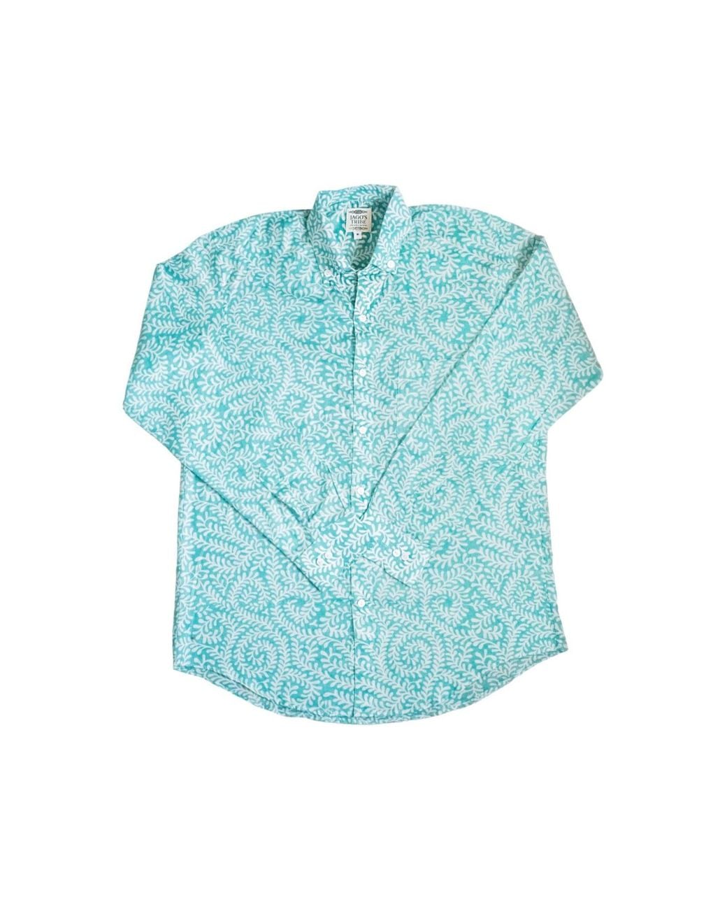 Jago's Tribe Blue Ocean Drift Shirt for men