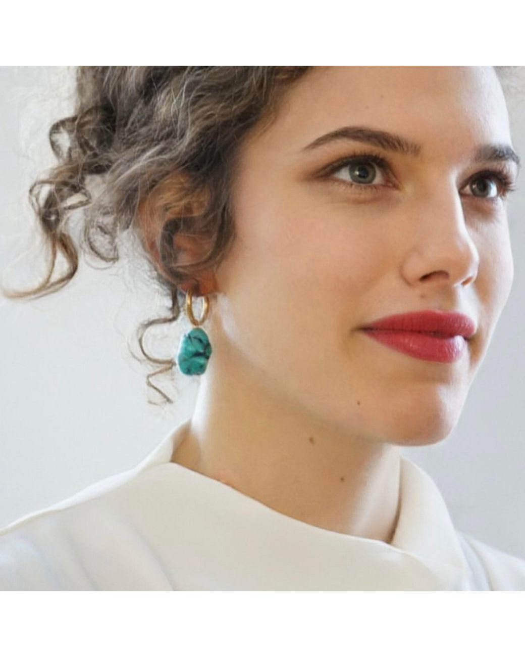 Smilla Brav Green Earrings Dublin