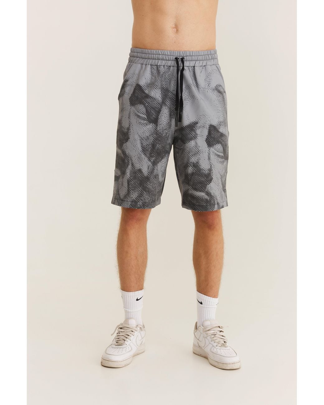 mysimplicated Gray Bermuda Shorts for men