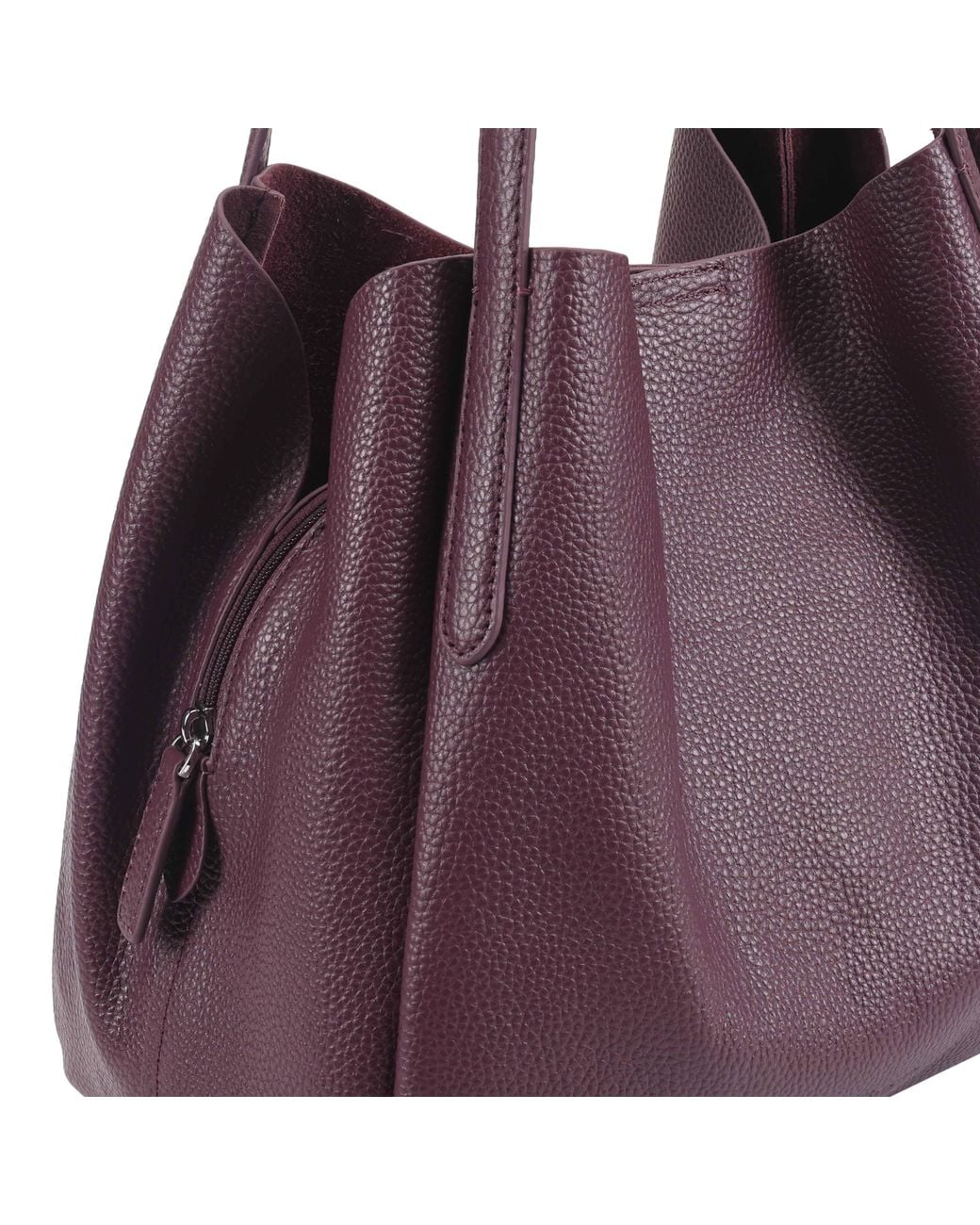 Leather Layout Picture Lloyd Baker Lunelle Leather Tote Bag in Purple | Lyst