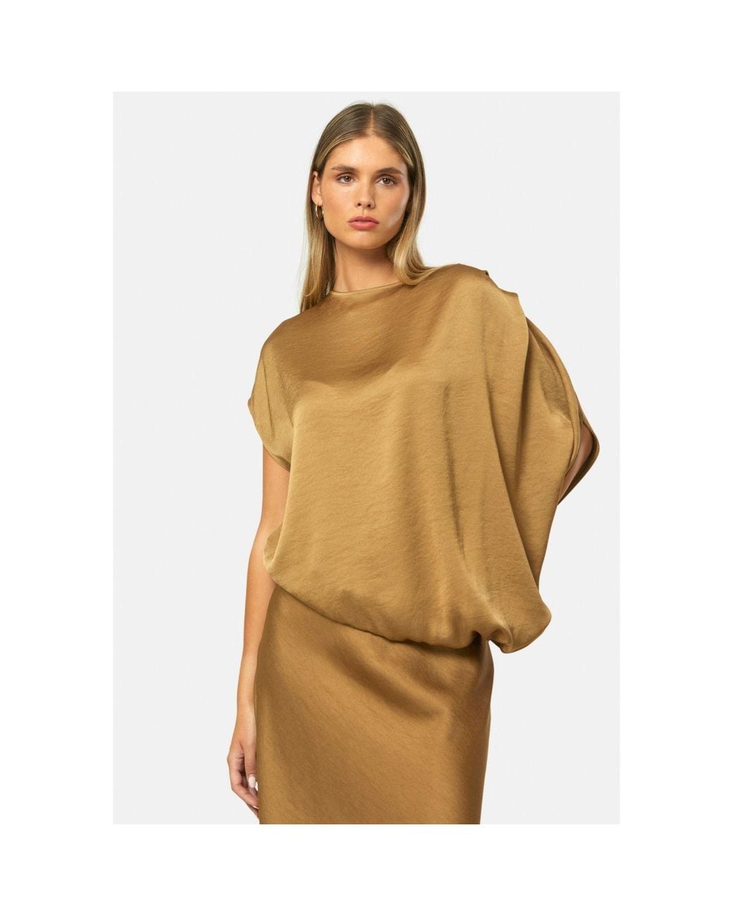 Helen Mcalinden Natural Berna Antique Brass Blouse