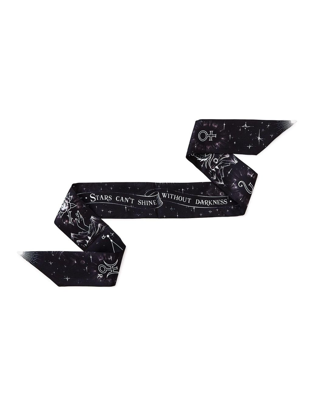 Silk&Soul Black Capricorn Zodiac Twilly