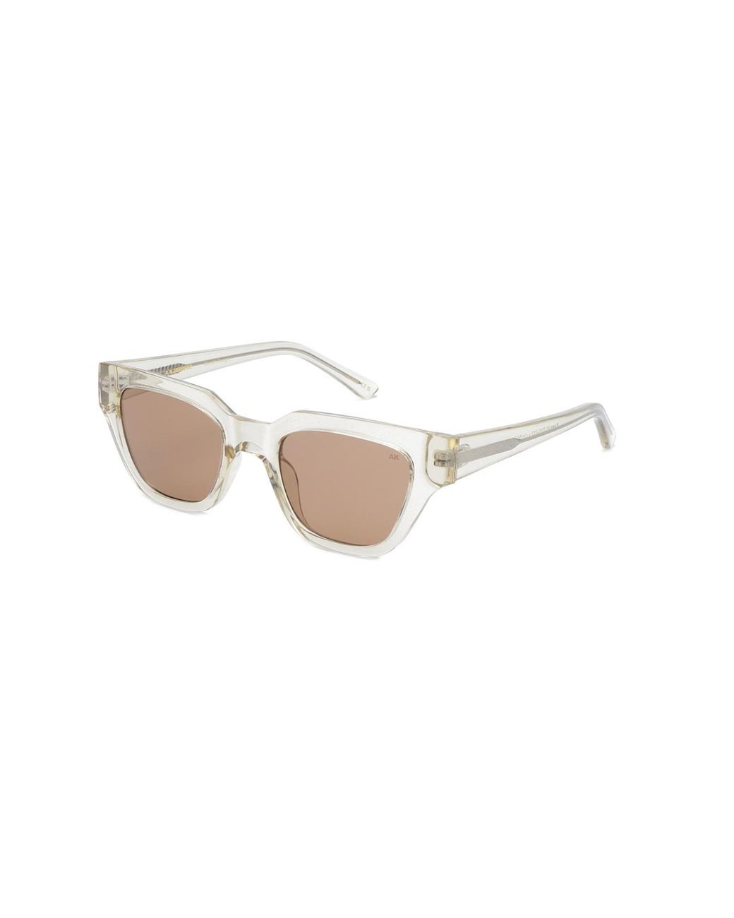 A.Kjærbede Natural Kaws Sunglasses Ecru Transparent